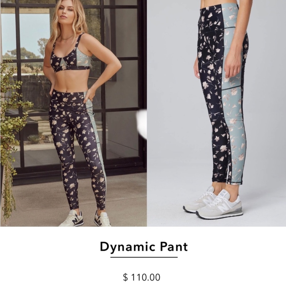Saltwater luxe floral dynamic pant leggings NWT $110